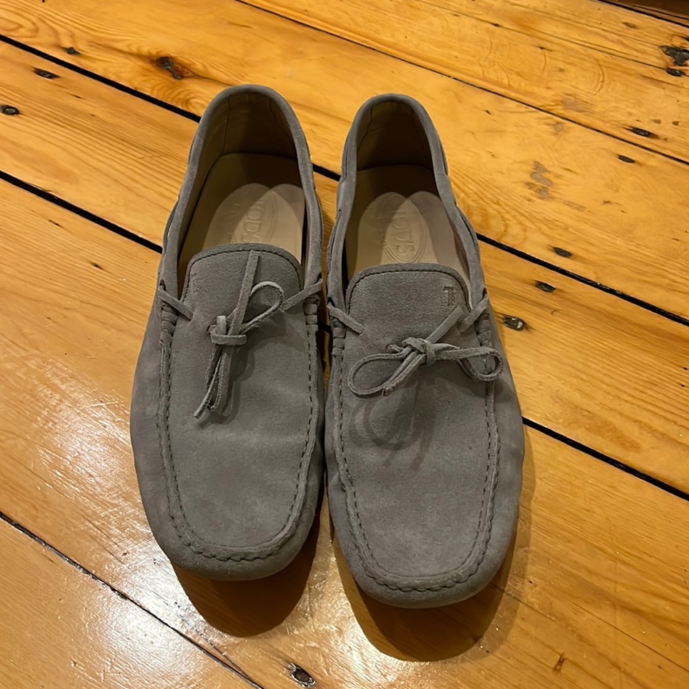 Men’s Tod’s Gommino Suede Driving Loafers